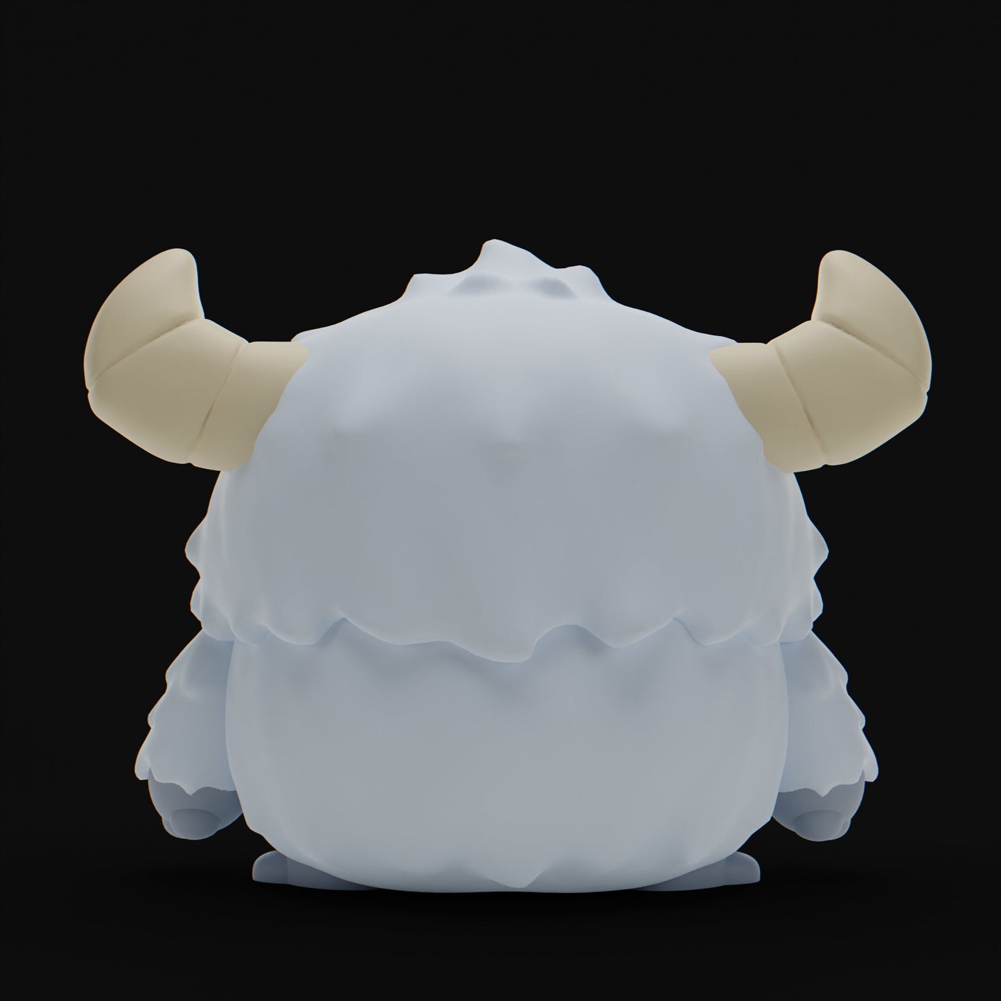 Yetii - UNPAINTED - Grumpii Art Toy