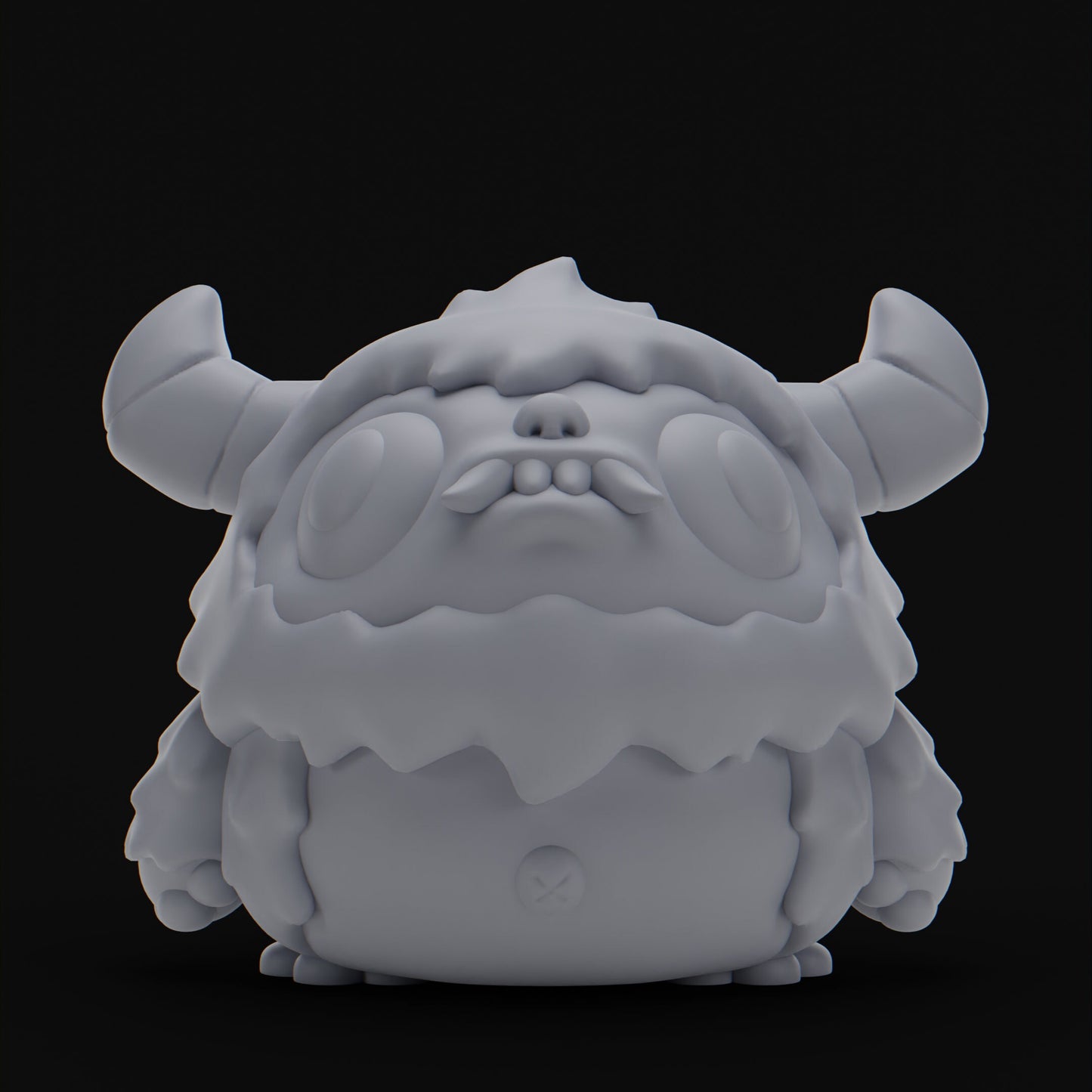 Yetii - UNPAINTED - Grumpii Art Toy