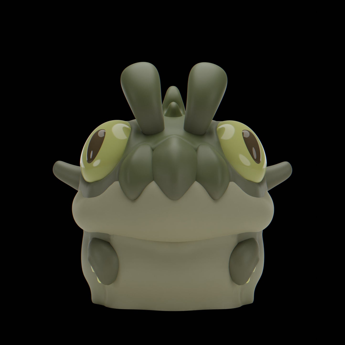 Slowii - UNPAINTED - Grumpii Art Toy