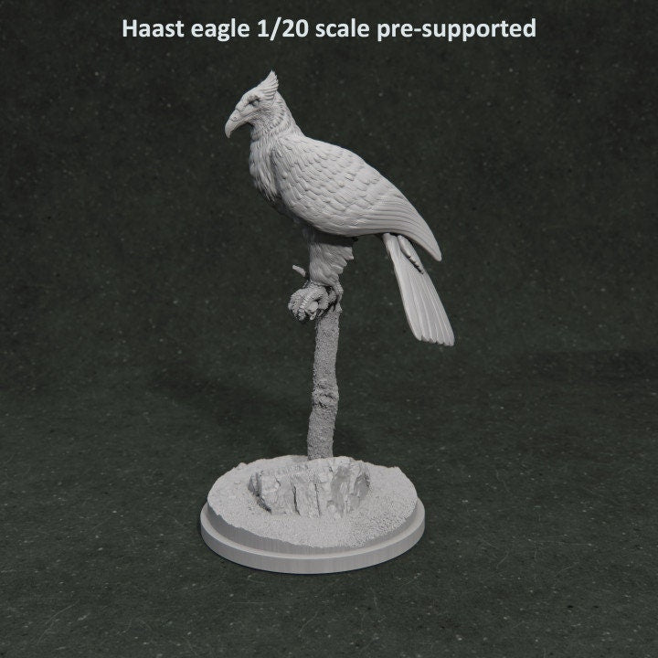 Haast Eagle Standing - Dino and Dog Miniatures