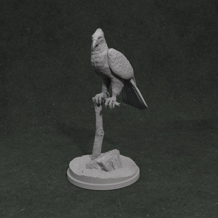 Haast Eagle Standing - Dino and Dog Miniatures