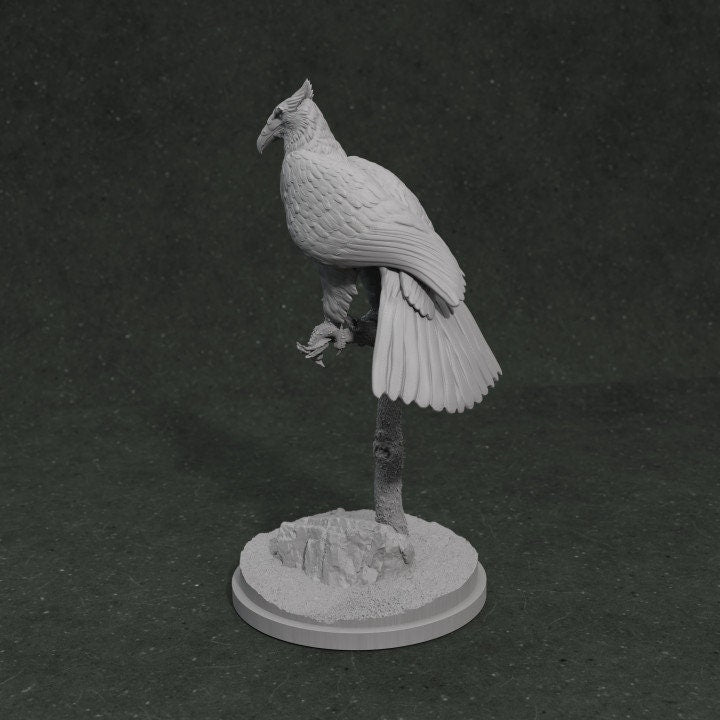 Haast Eagle Standing - Dino and Dog Miniatures