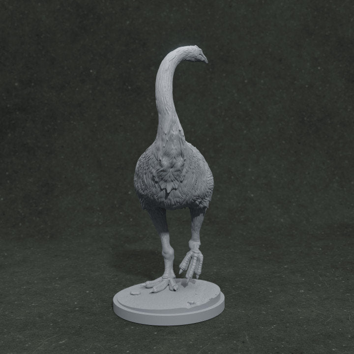 Moa Turning - UNPAINTED - Dino and Dog Miniatures