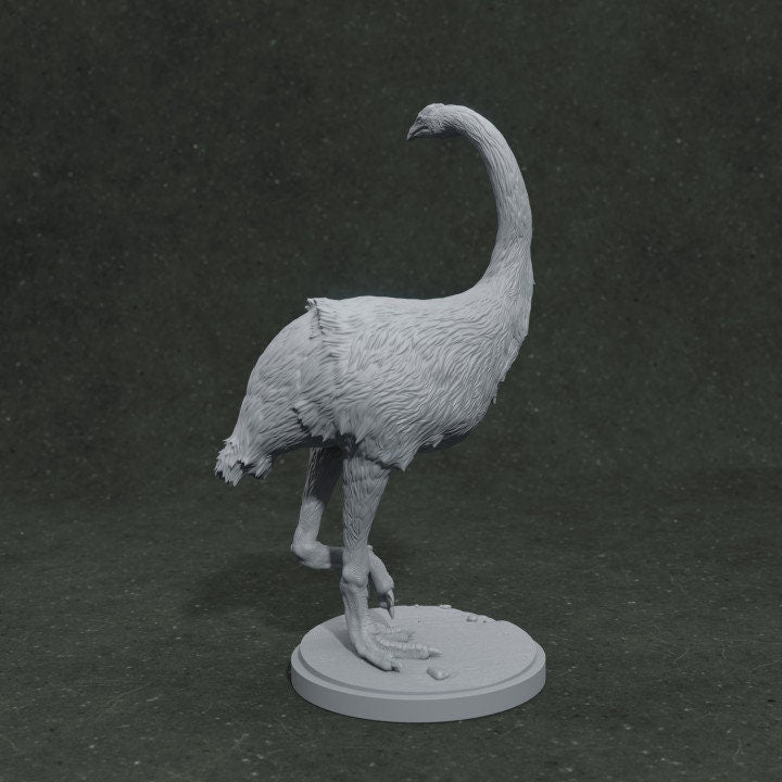 Moa Turning - UNPAINTED - Dino and Dog Miniatures