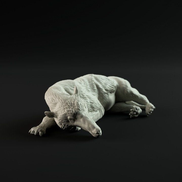 Andrewsarchus Resting- Dino and Dog Miniatures