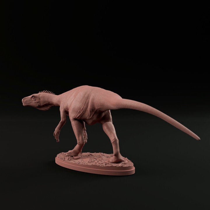 Herrerasaurus Sneaking - Dino and Dog Miniatures