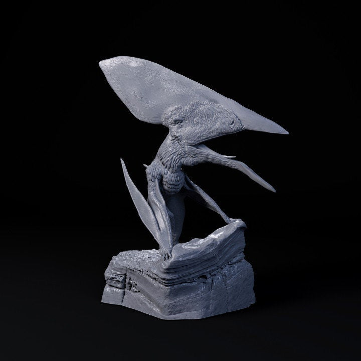 Thalassodromeus Vocalizing - Dino and Dog Miniatures