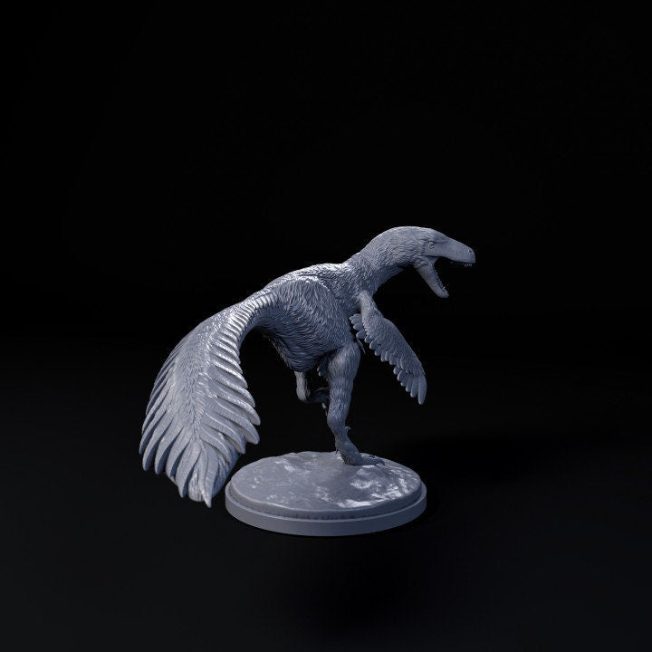 Dakotaraptor - UNPAINTED - Dino and Dog Miniatures