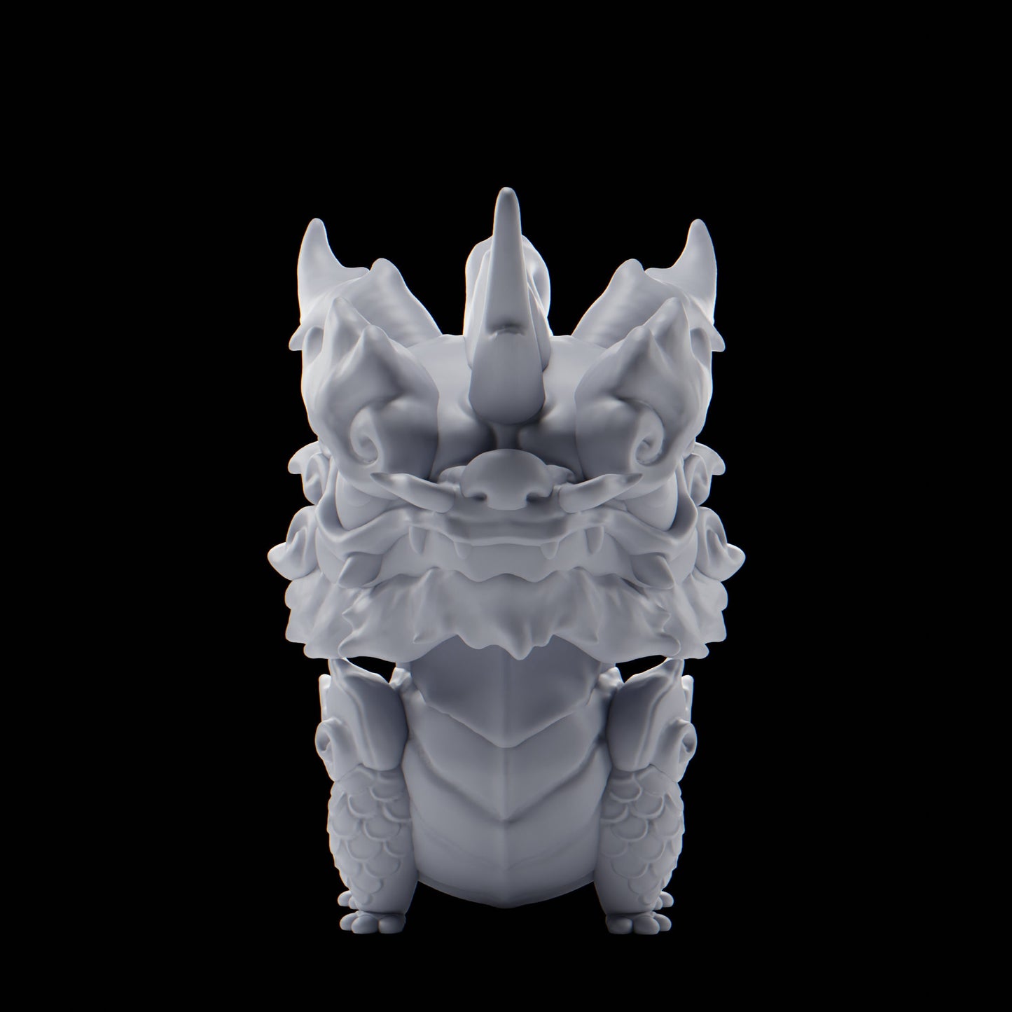 Qilii - UNPAINTED - Grumpii Art Toy