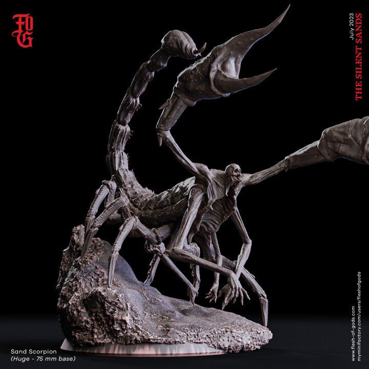 Sand Scorpion - UNPAINTED - Flesh of Gods