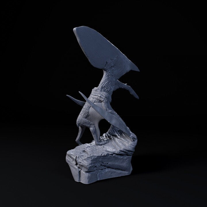 Thalassodromeus Vocalizing - Dino and Dog Miniatures