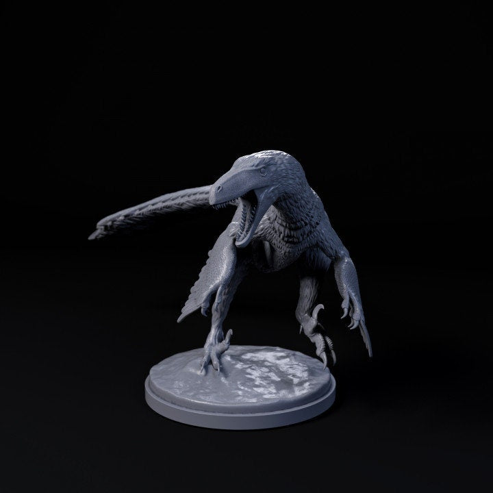 Dakotaraptor - UNPAINTED - Dino and Dog Miniatures