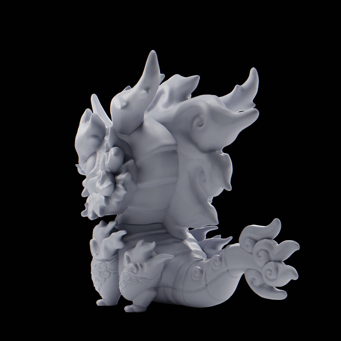 Qilii - UNPAINTED - Grumpii Art Toy