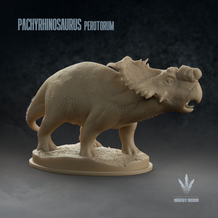 Pachyrhinosaurus perotorum - UNPAINTED - Miniature Museum
