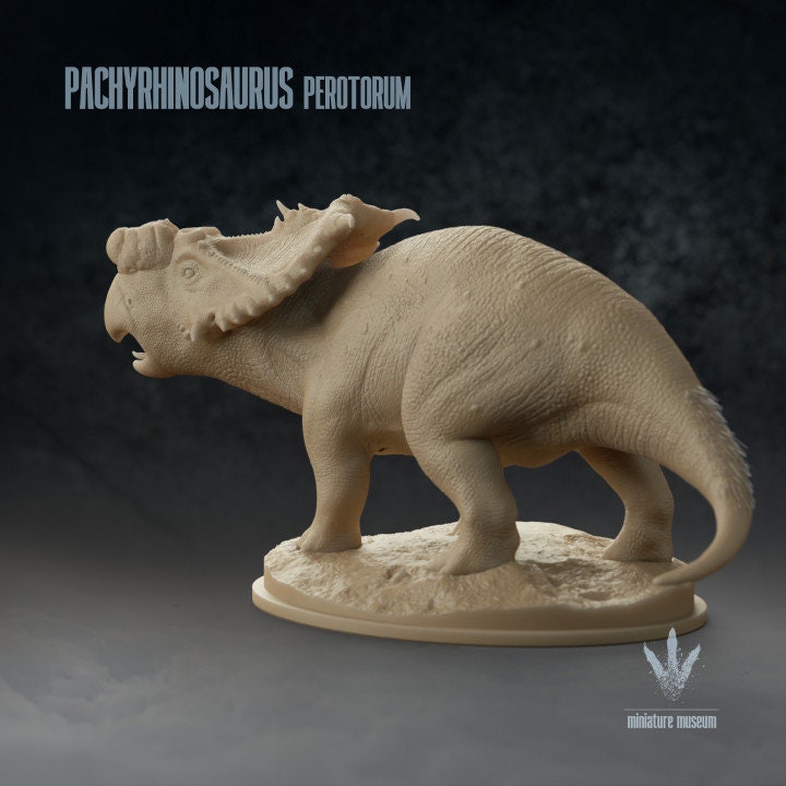 Pachyrhinosaurus perotorum - UNPAINTED - Miniature Museum