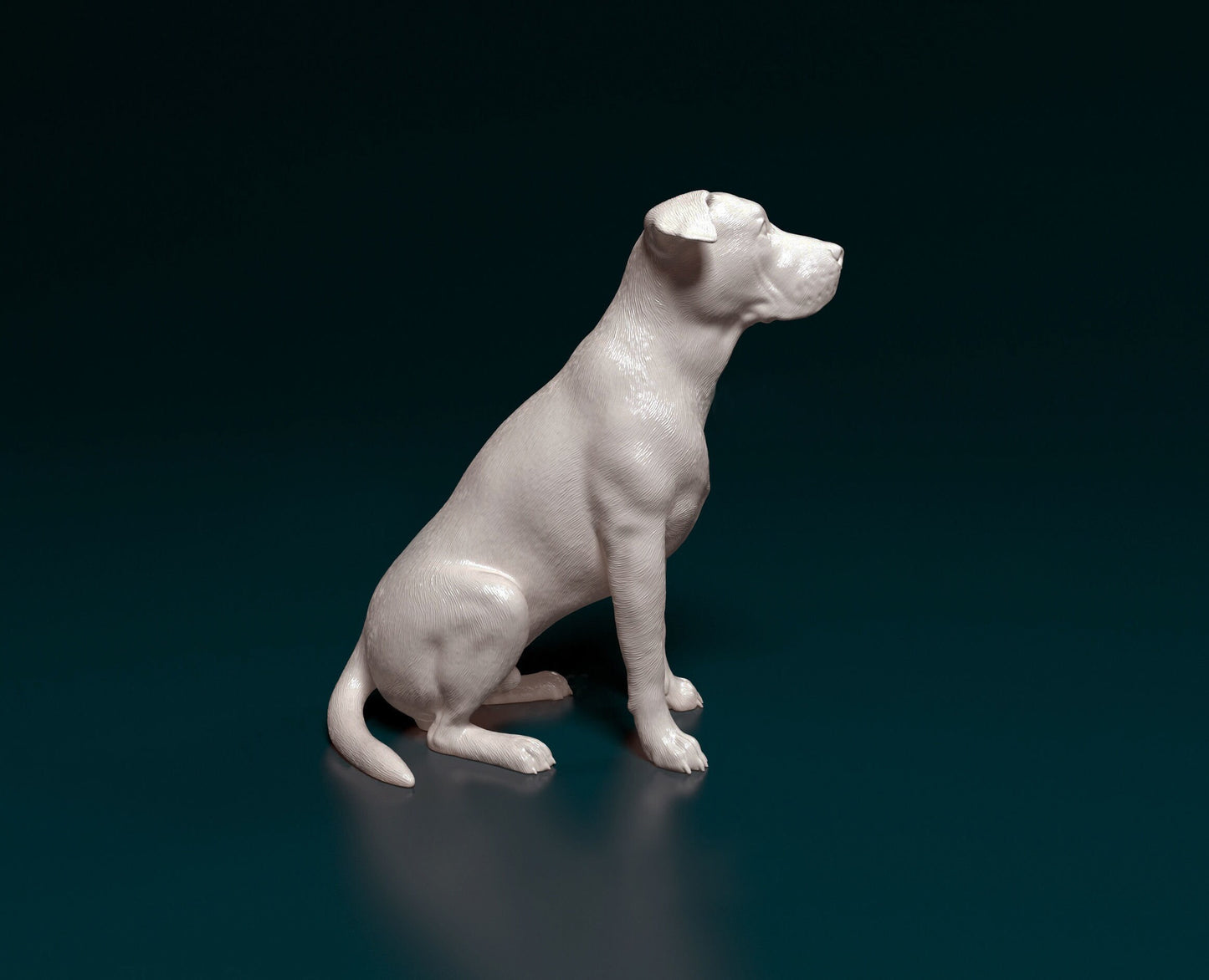 American Bulldog - UNPAINTED - Stereocat Miniatures