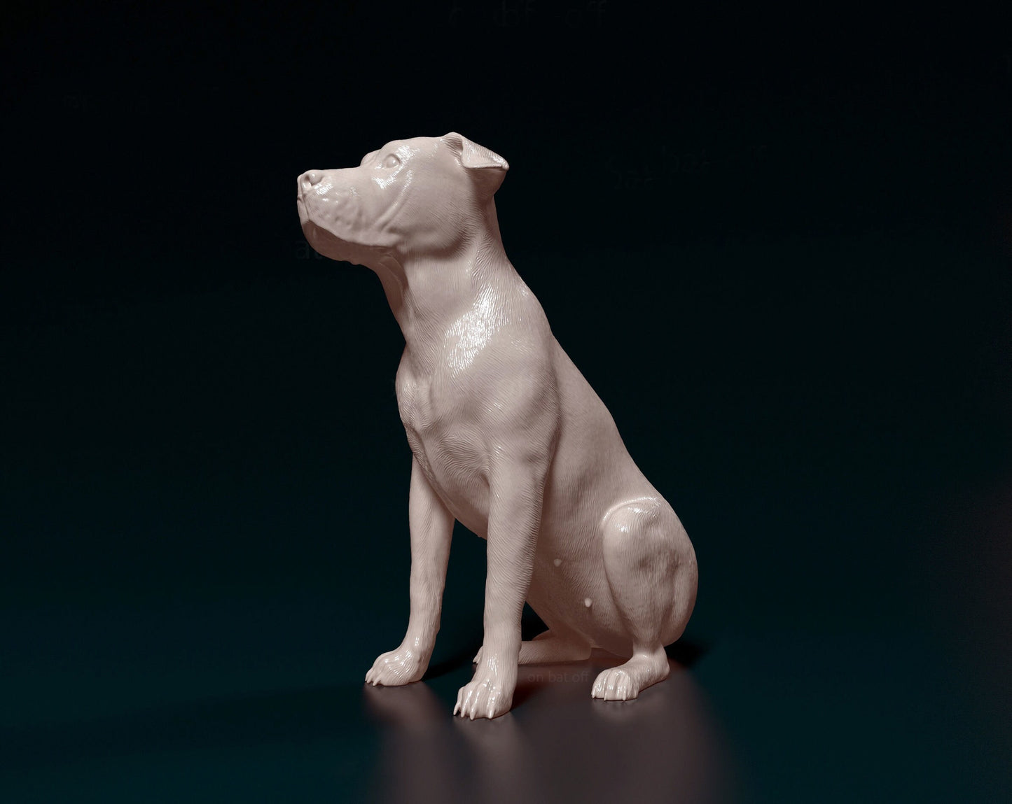 American Bulldog - UNPAINTED - Stereocat Miniatures