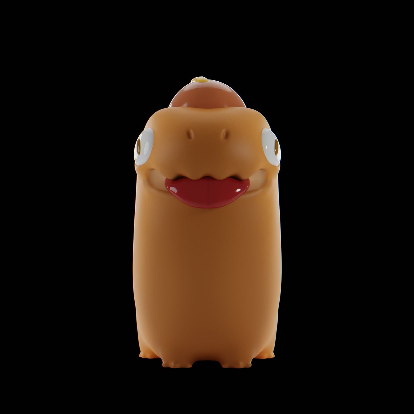 Hotdii - UNPAINTED - Grumpii Art Toy