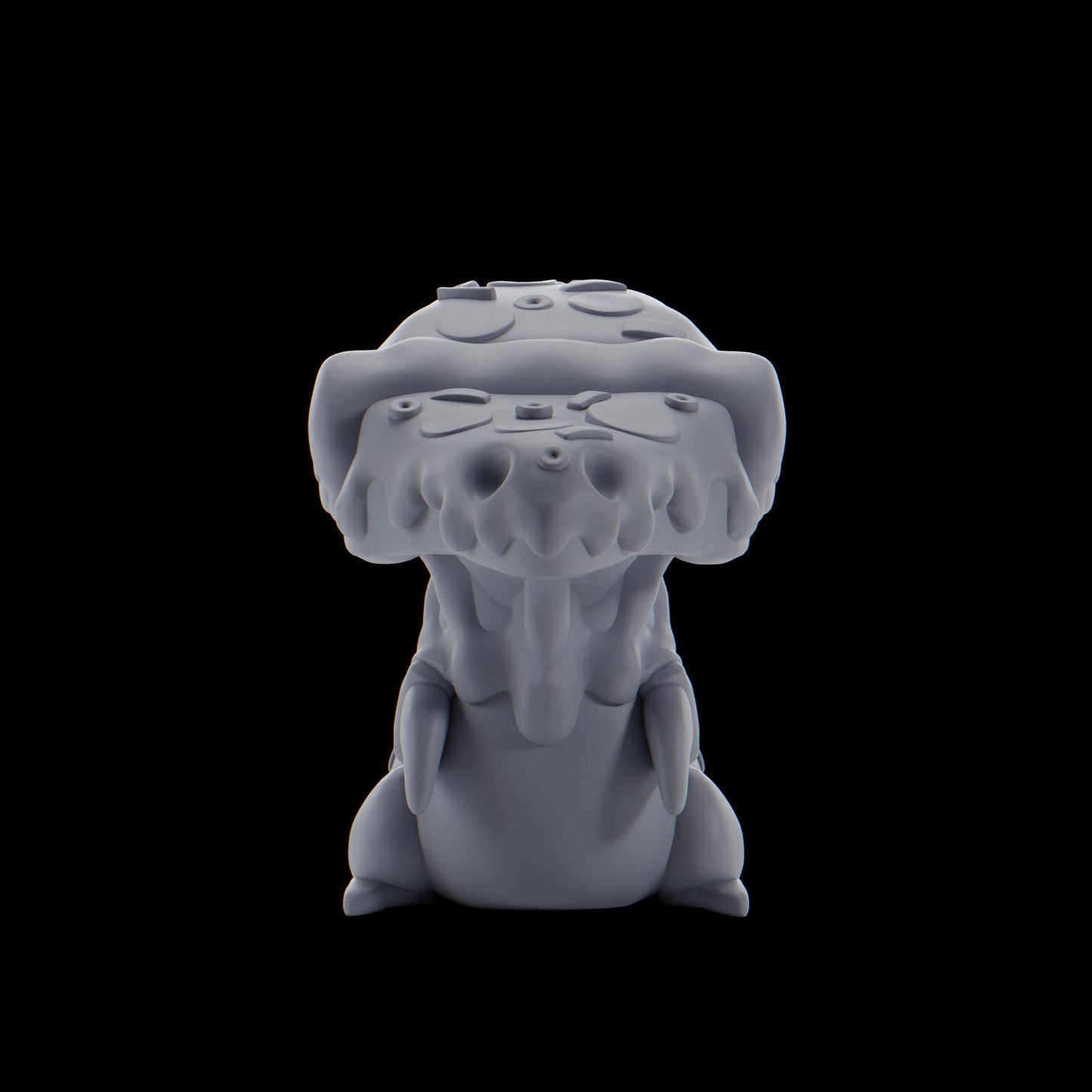 Pizzard - UNPAINTED - Grumpii Art Toy