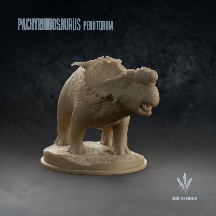 Pachyrhinosaurus perotorum - UNPAINTED - Miniature Museum