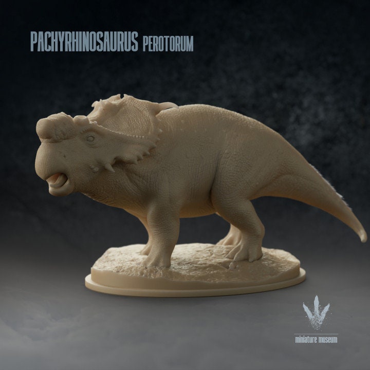 Pachyrhinosaurus perotorum - UNPAINTED - Miniature Museum