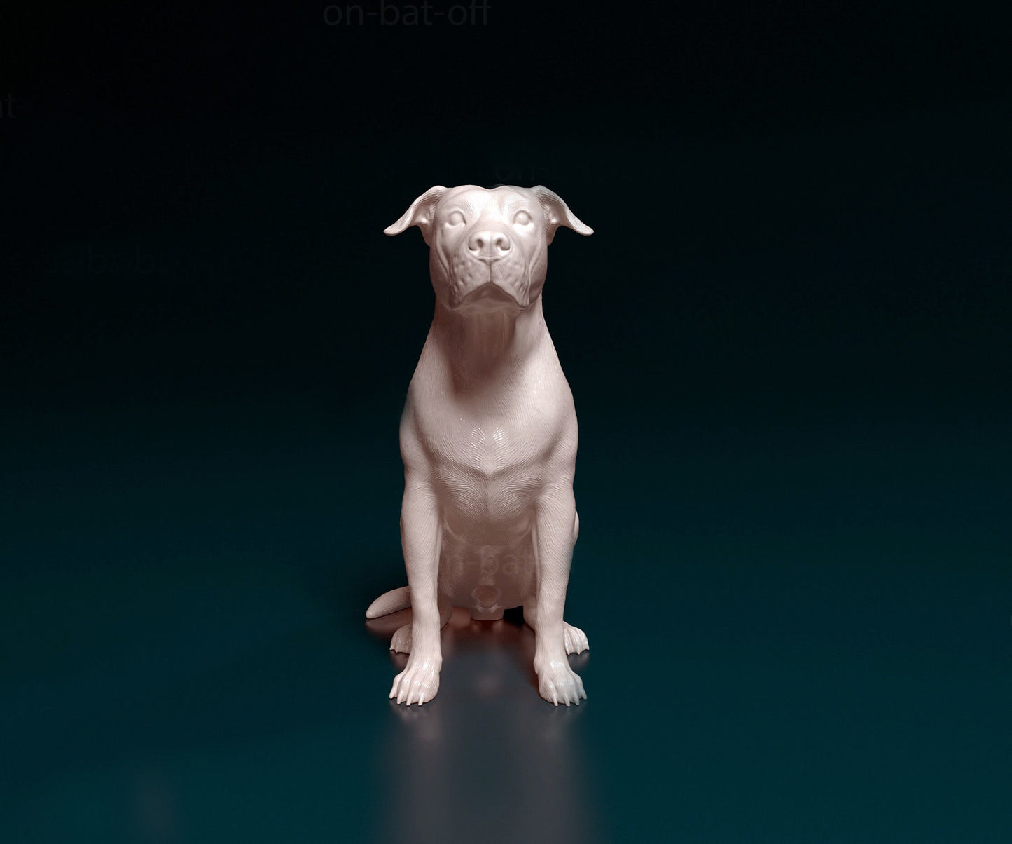 American Bulldog - UNPAINTED - Stereocat Miniatures