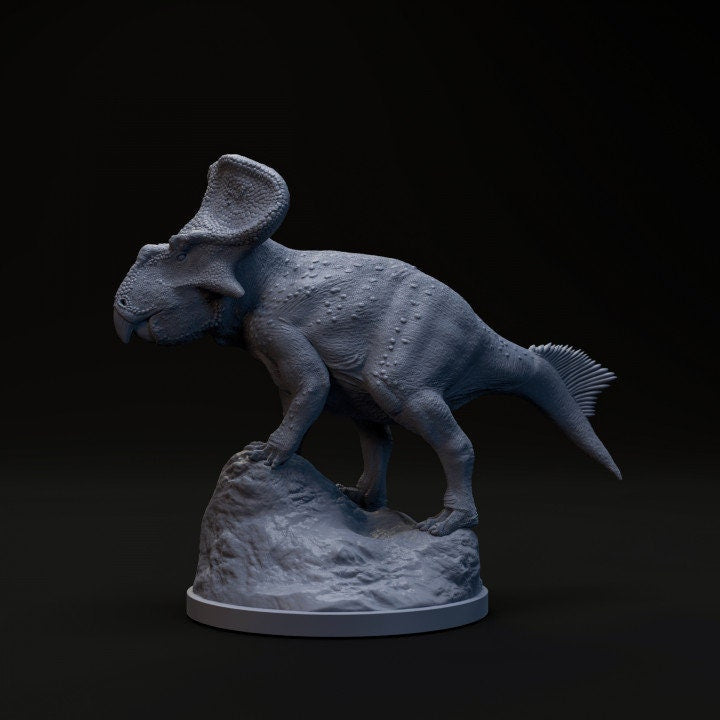 Protoceratops standing - UNPAINTED - Dino and Dog Miniatures