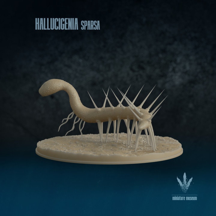 Hallucigenia sparsa - UNPAINTED - Miniature Museum