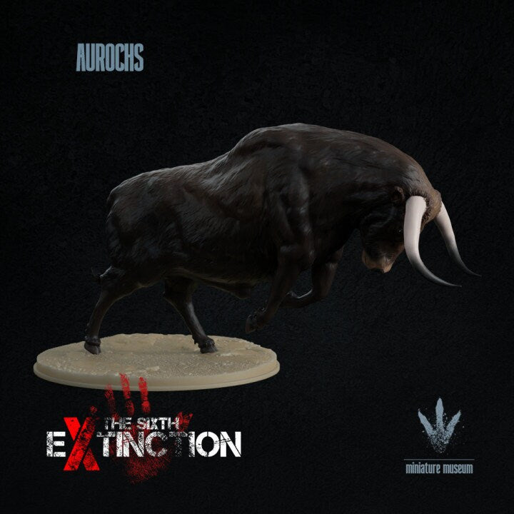 Aurochs - UNPAINTED - Miniature Museum
