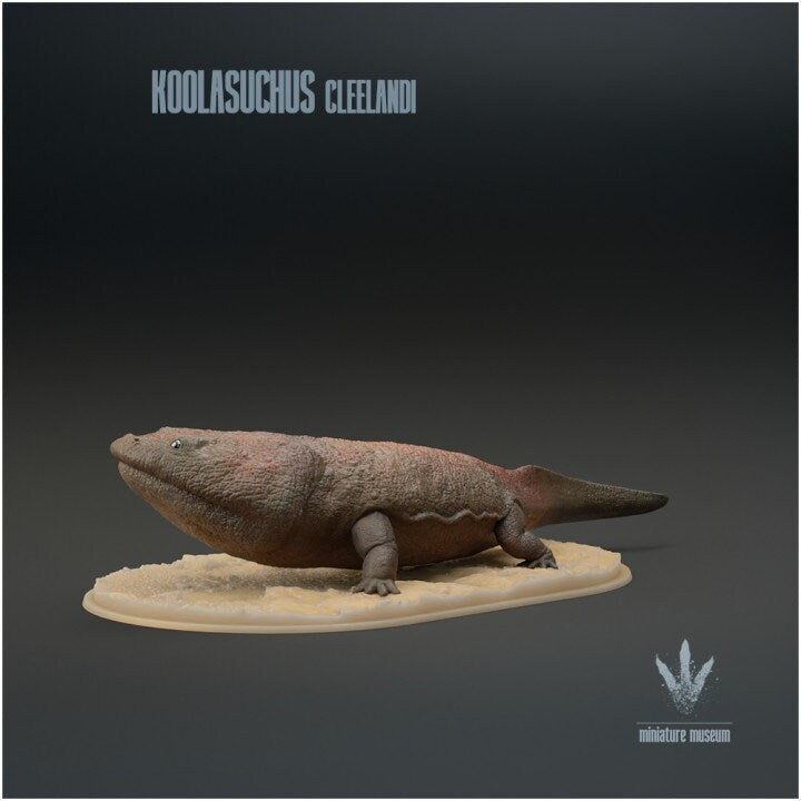 Koolasuchus cleelandi - UNPAINTED - Miniature Museum