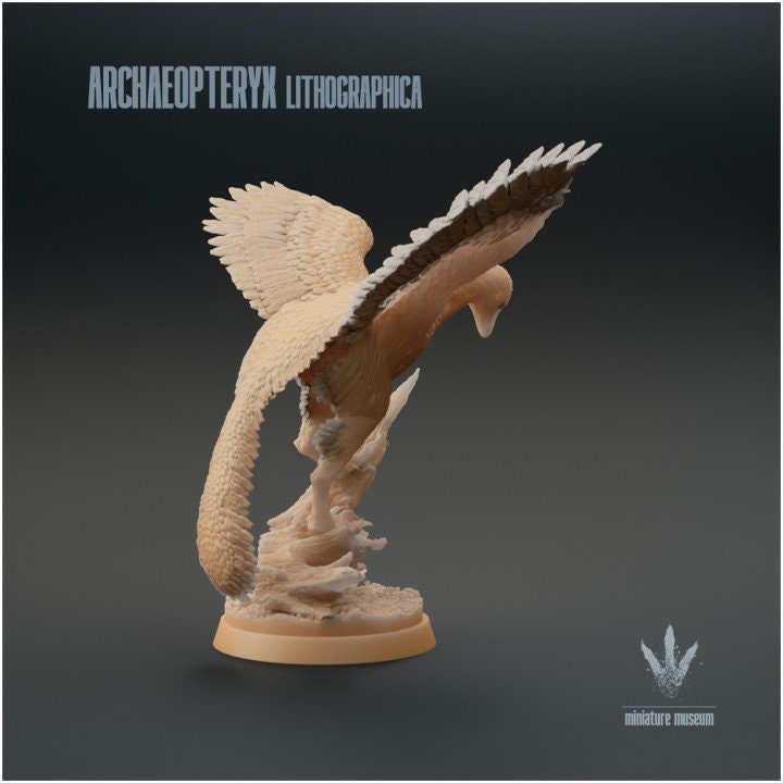 Archaeopteryx lithographica - UNPAINTED - Miniature Museum