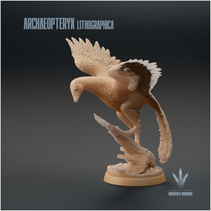 Archaeopteryx lithographica - UNPAINTED - Miniature Museum
