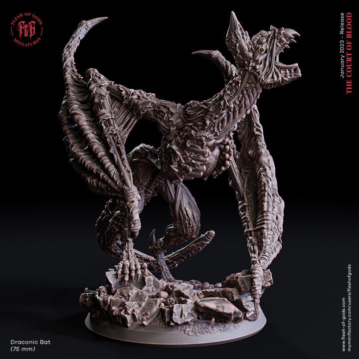 Draconic Bat - Flesh of Gods