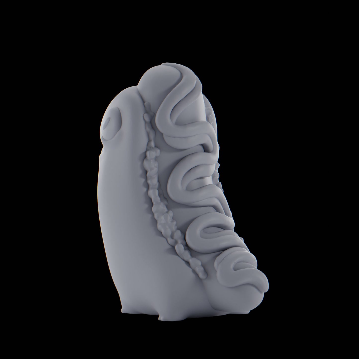 Hotdii - UNPAINTED - Grumpii Art Toy