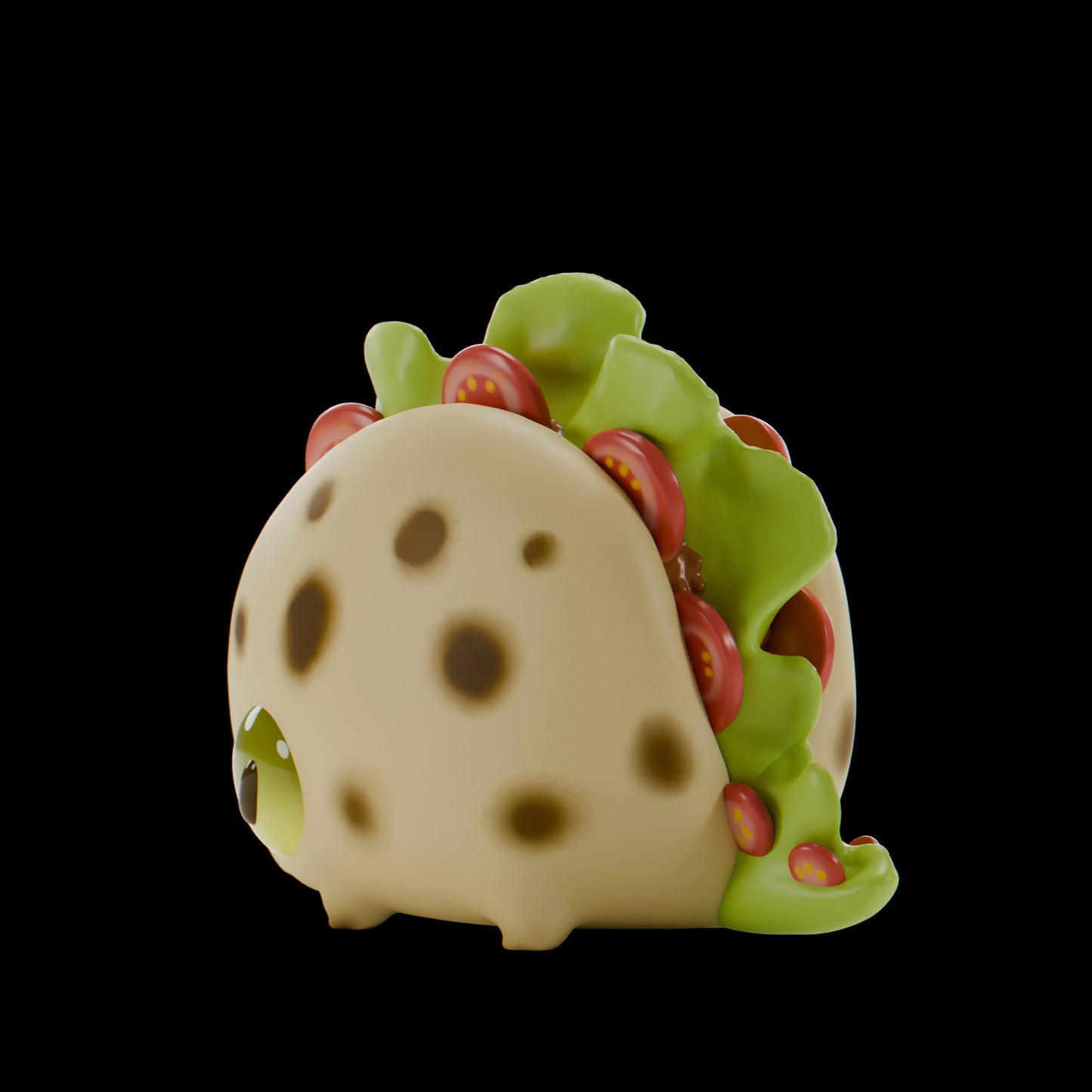 Taco - UNPAINTED - Grumpii Art Toy