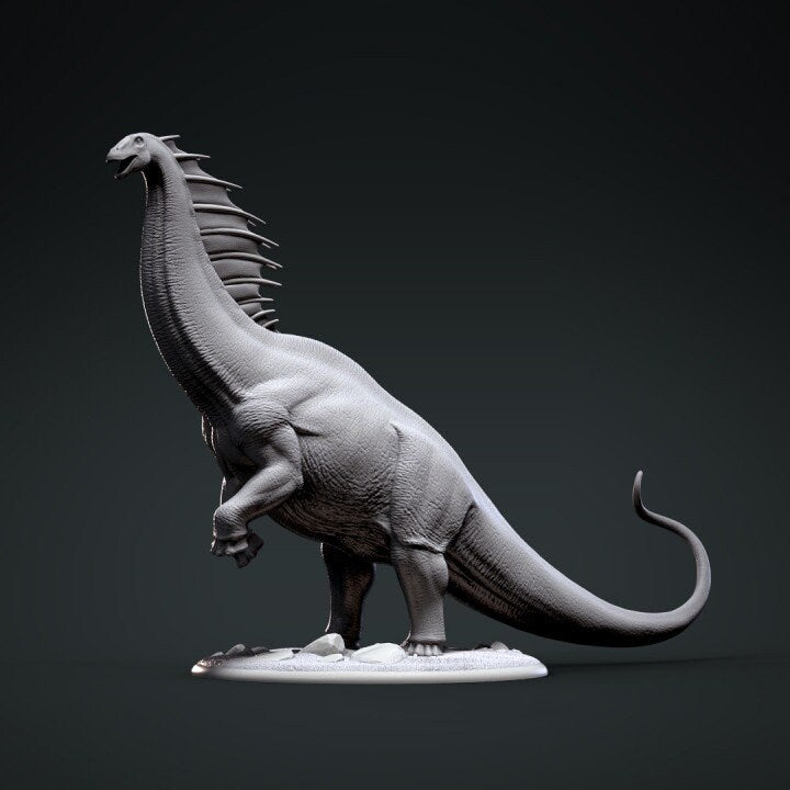 Amargasaurus Rear Up - Clynche Art
