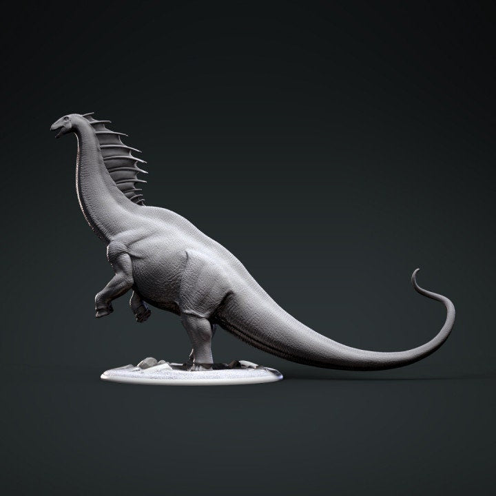 Amargasaurus Rear Up - Clynche Art