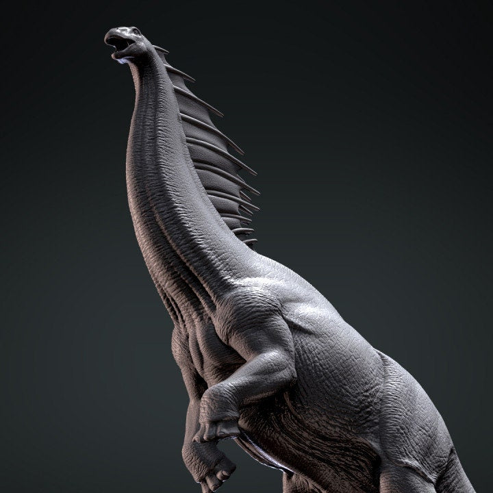 Amargasaurus Rear Up - Clynche Art
