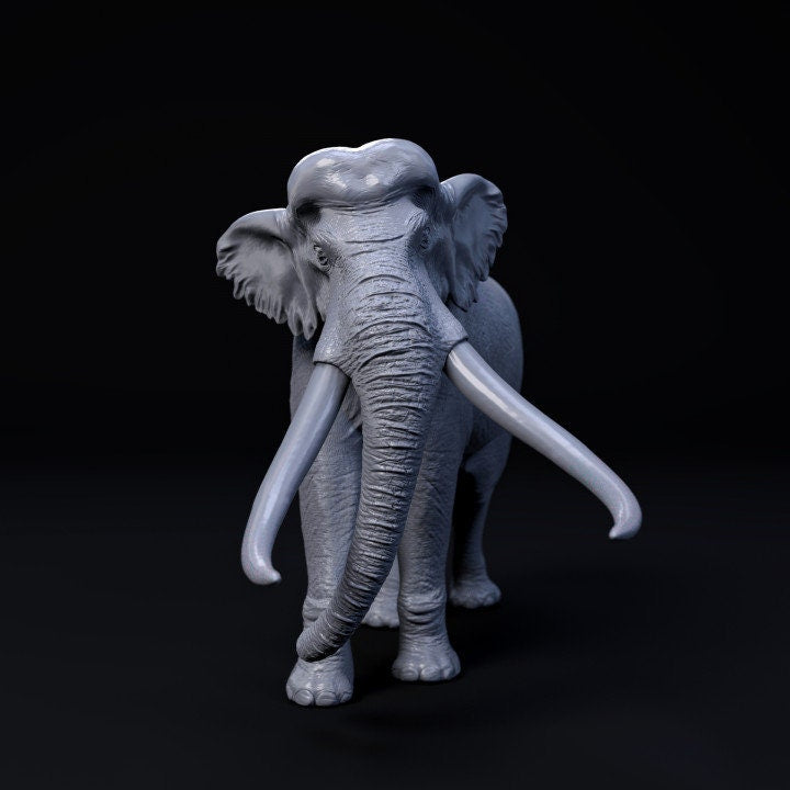 Palaeoloxodon bull - Dino and Dog Miniatures