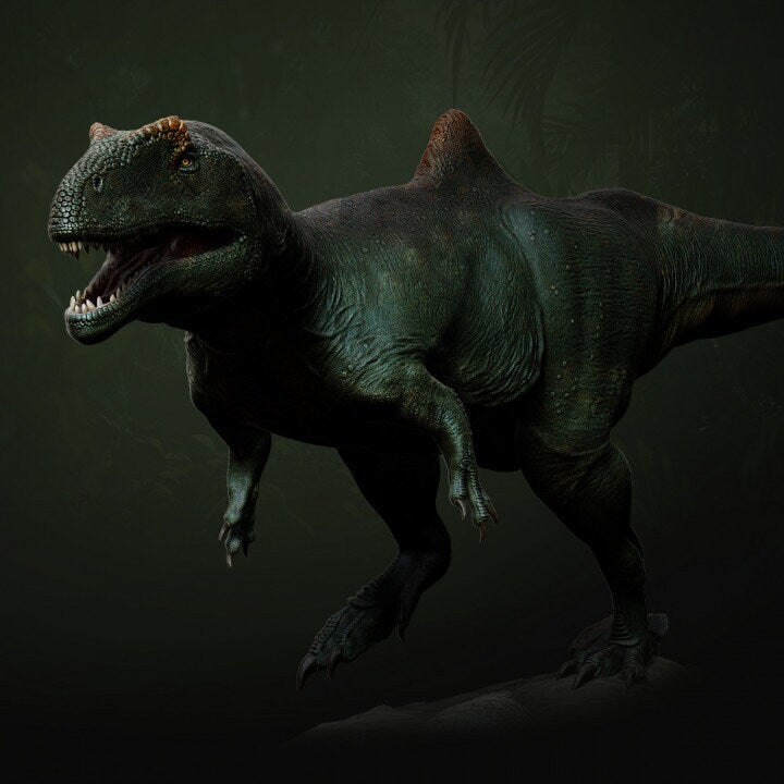 Concavenator intimidate - UNPAINTED - Dino and Dog Miniatures