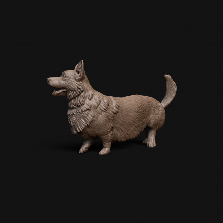 Corgi dog - Dino and Dog Miniatures
