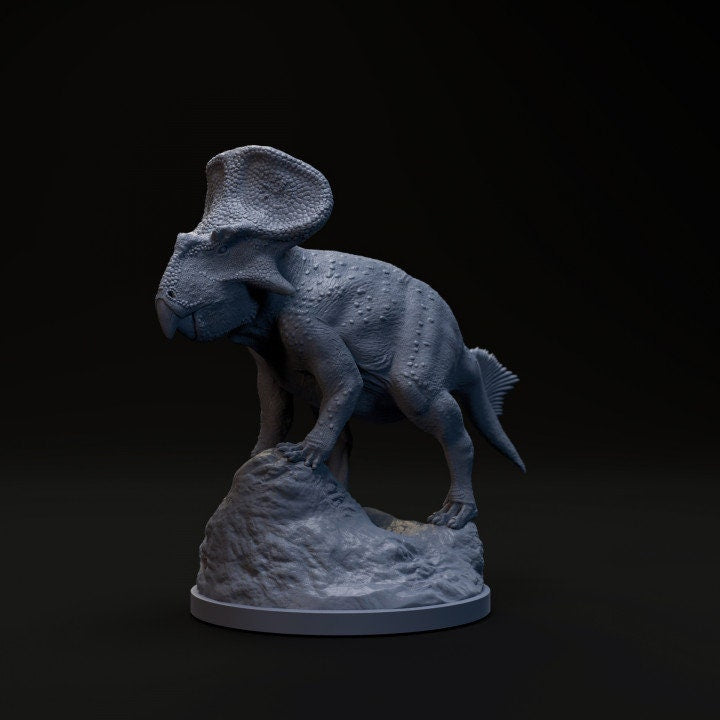 Protoceratops standing - UNPAINTED - Dino and Dog Miniatures