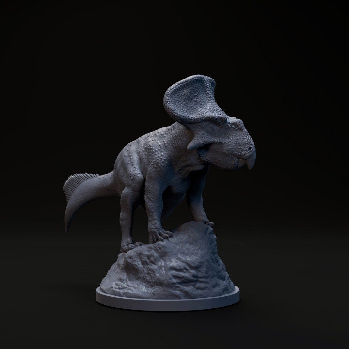 Protoceratops standing - UNPAINTED - Dino and Dog Miniatures