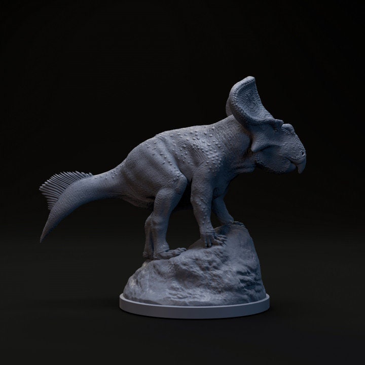 Protoceratops standing - UNPAINTED - Dino and Dog Miniatures