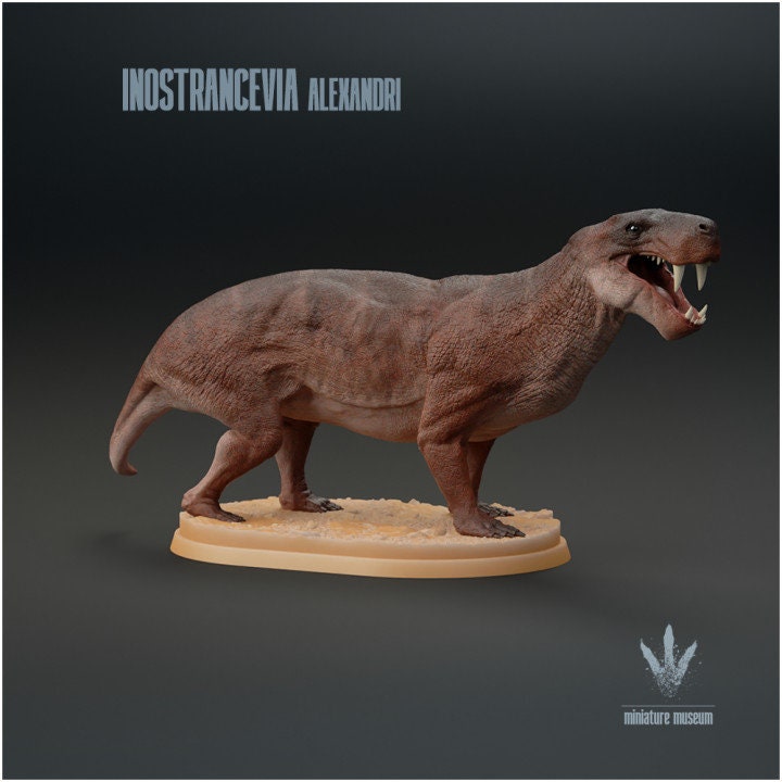 Inostrancevia Alexandri - UNPAINTED - Miniature Museum