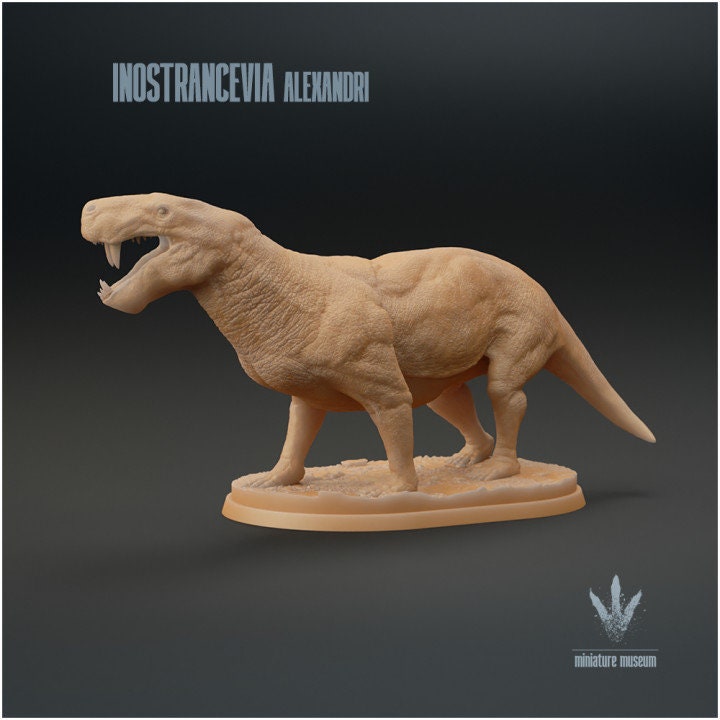 Inostrancevia Alexandri - UNPAINTED - Miniature Museum
