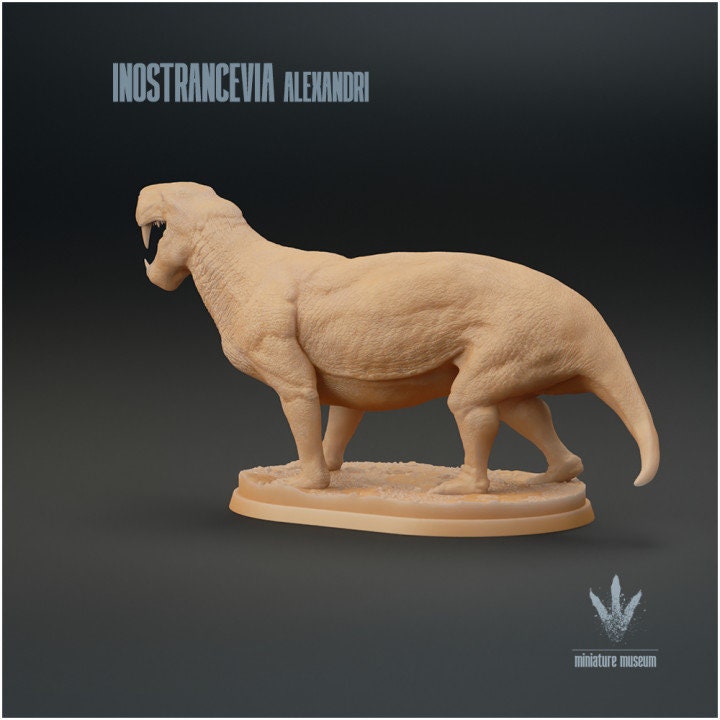Inostrancevia Alexandri - UNPAINTED - Miniature Museum
