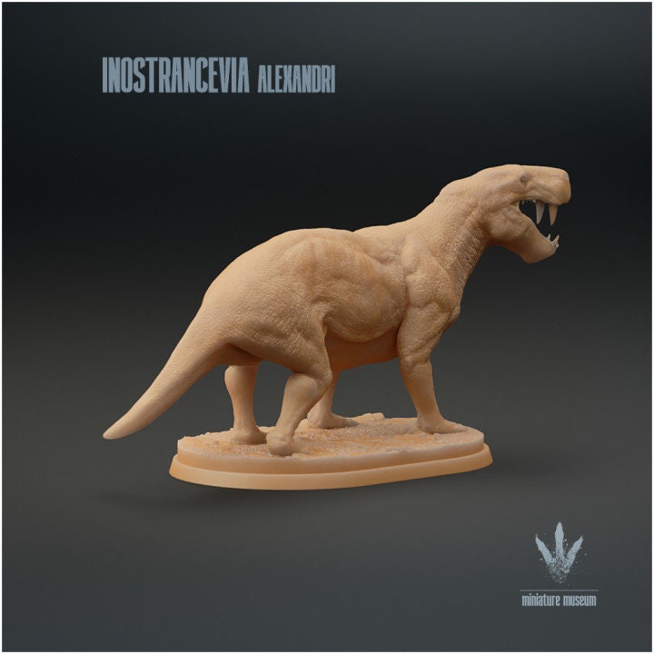 Inostrancevia Alexandri - UNPAINTED - Miniature Museum
