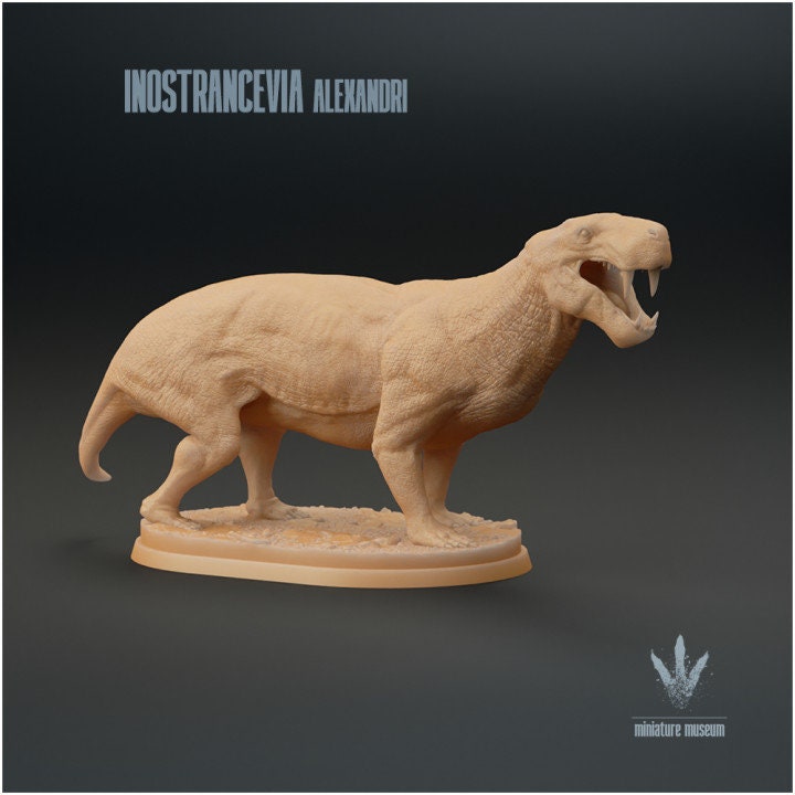 Inostrancevia Alexandri - UNPAINTED - Miniature Museum