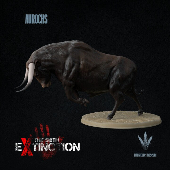 Aurochs - UNPAINTED - Miniature Museum